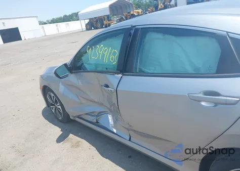 2016 Honda Civic Ex-T from USA, damaged, VIN 19XFC1F39GE037008